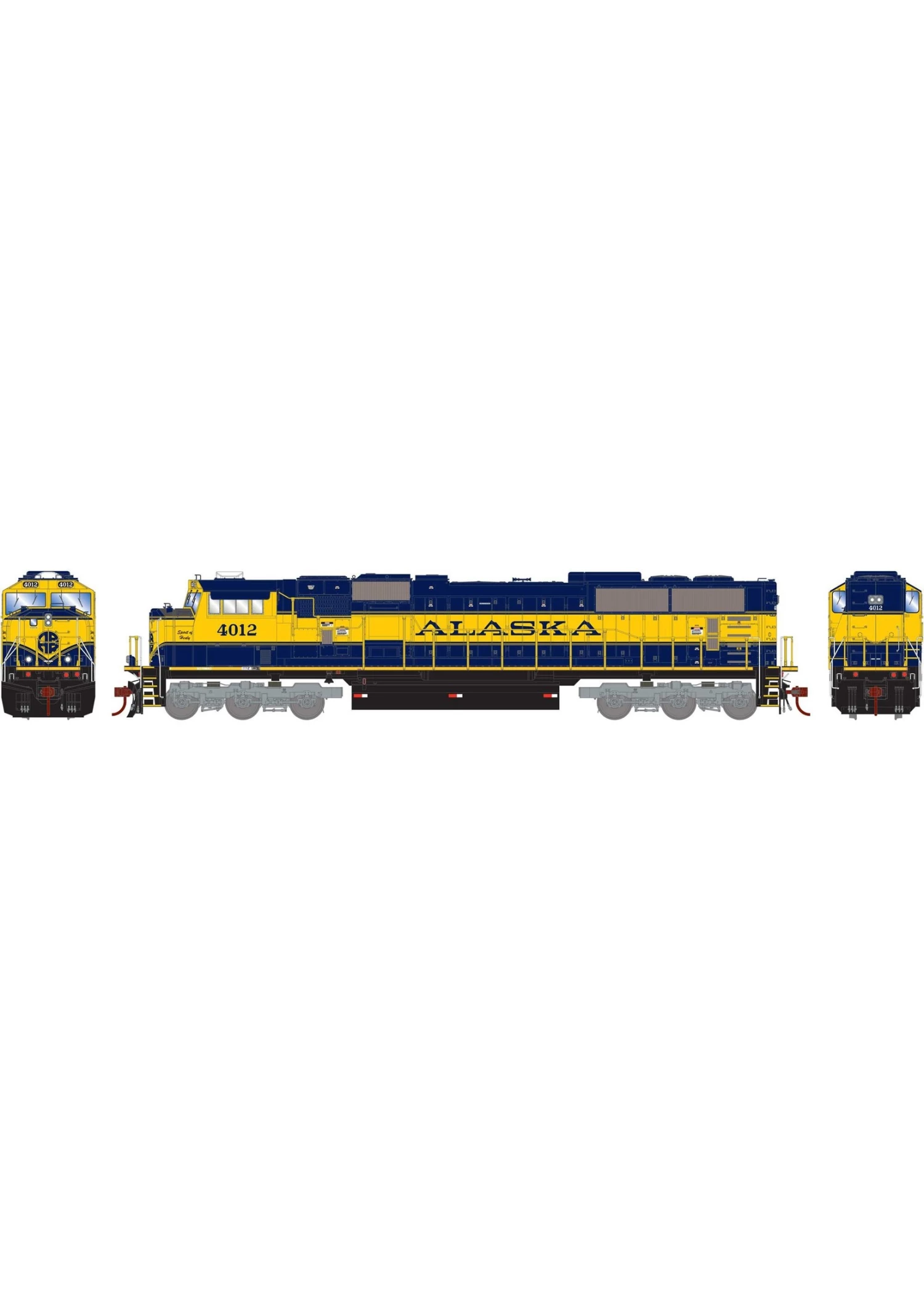 Athearn G64817 - SD70MAC ARR #4012 3 Athearn G64817 - SD70MAC ARR #4012