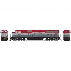 Athearn G70558 - SD70M EMDX Maroon Silver #7020