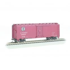 Bachmann 15007 - HO Santa Fe #136287 - Steam Era 40' Box Car