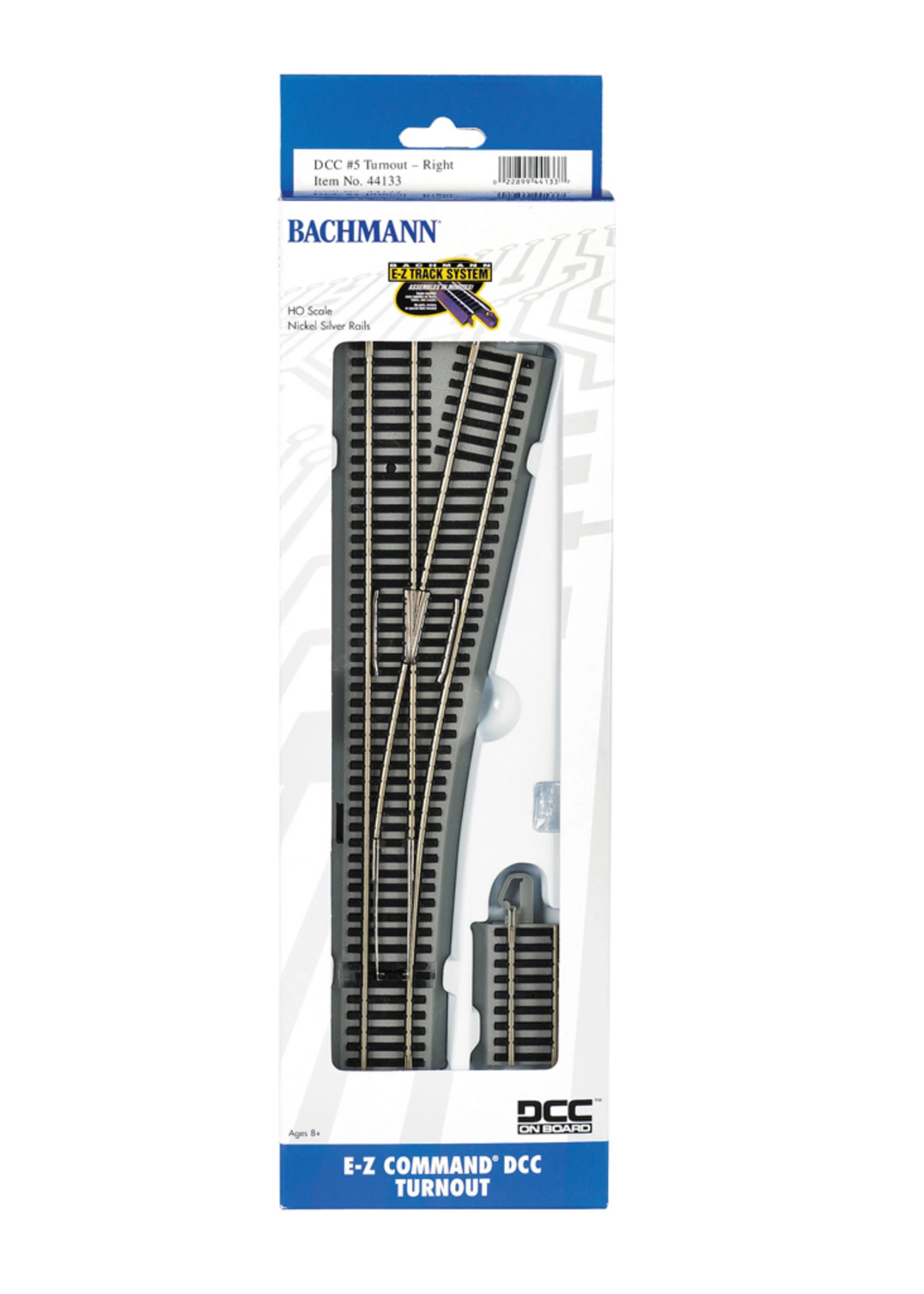 Bachmann 44133 - EZ Command® DCC #5 Turnout - Right - HO Scale 3 Bachmann 44133 - EZ Command® DCC #5 Turnout - Right - HO Scale