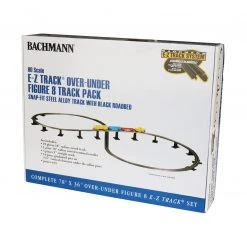 Bachmann 44475 - Steel Alloy Over-Under Figure 8 Track Pack HO Scale EZ Track