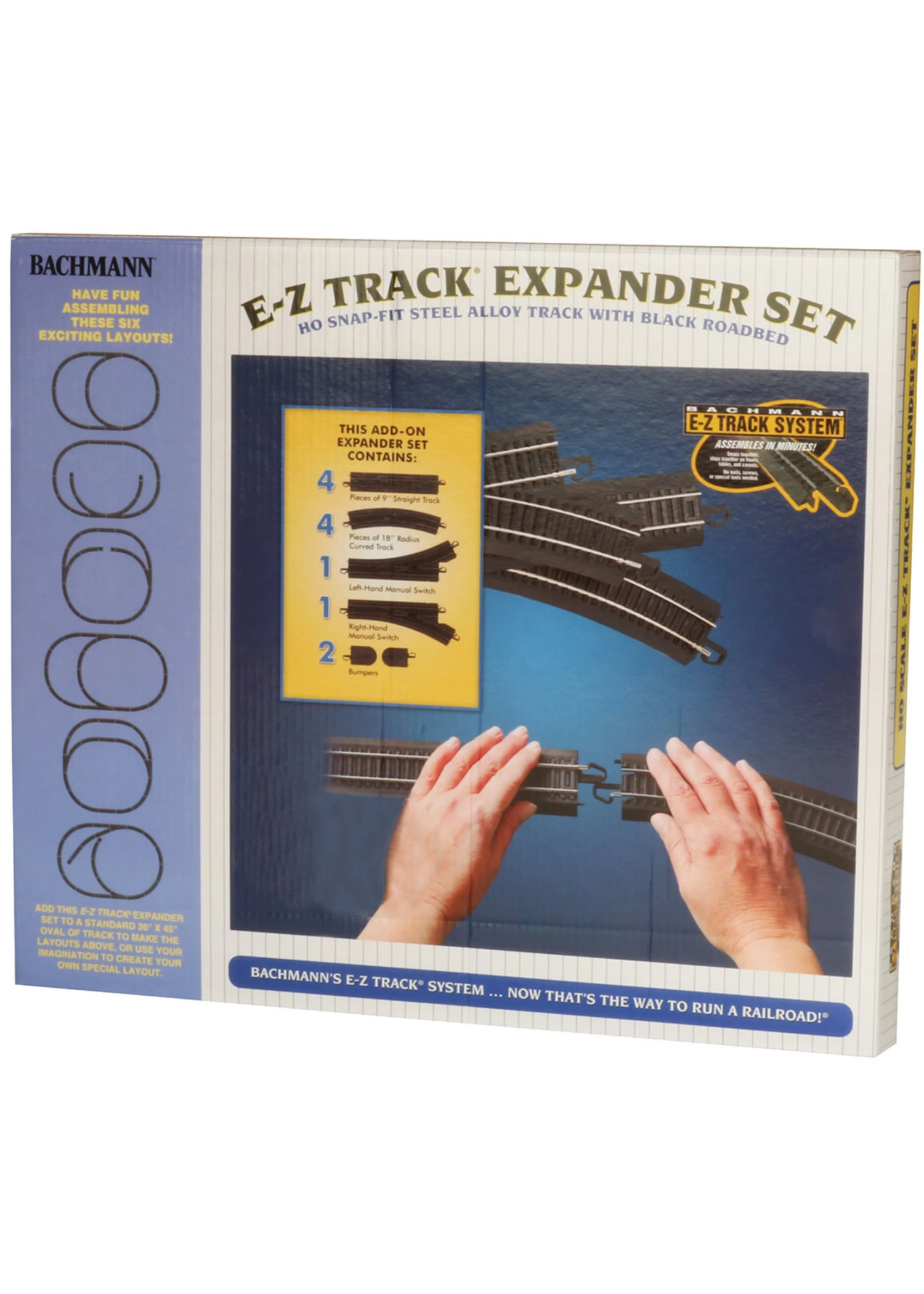 Bachmann 44494 - Steel Alloy Expander Set HO Scale EZ Track 3 Bachmann 44494 - Steel Alloy Expander Set HO Scale EZ Track