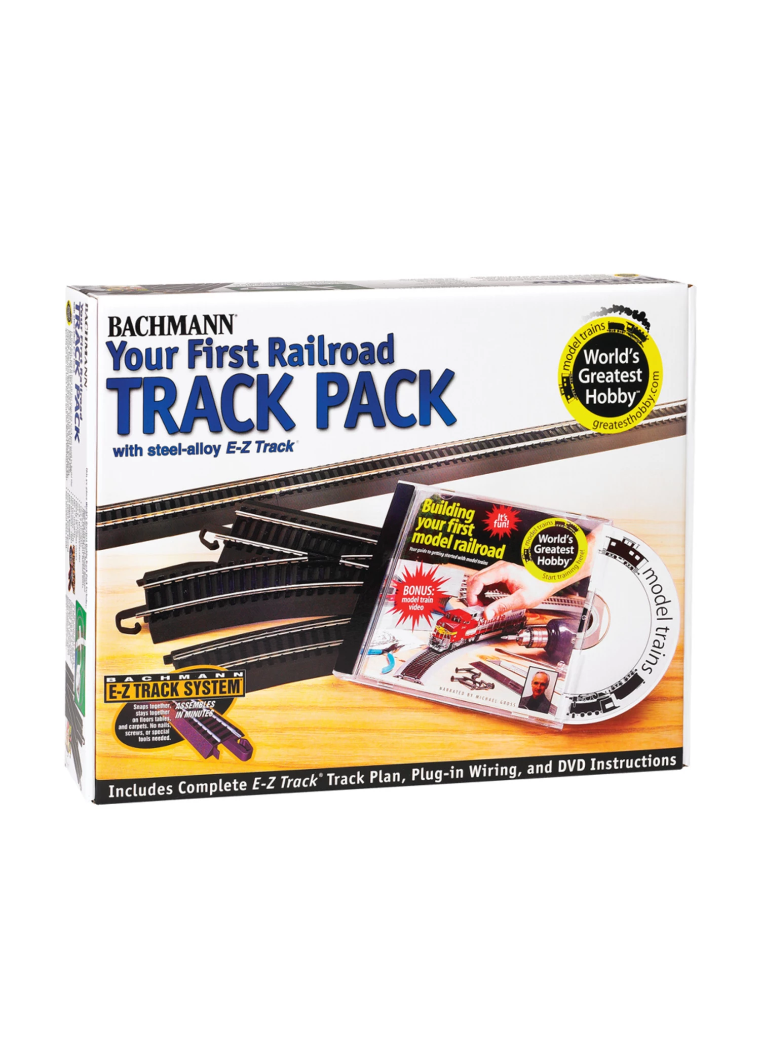 Bachmann 44497 - Steel Alloy First Railroad Track Pack HO Scale EZ Track 3 Bachmann 44497 - Steel Alloy First Railroad Track Pack HO Scale EZ Track