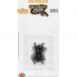 Bachmann 44843 - 45 Degree Crossing Tracks - N Scale EZ Track
