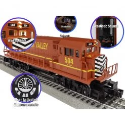 Lionel Lehigh Valley U36B Freight - LionChief Ready to Run Train Set 11 Lionel Lehigh Valley U36B Freight - LionChief Ready to Run Train Set -Model Trains Sales Shop lionel lehigh valley u36b freight lionchief ready 3