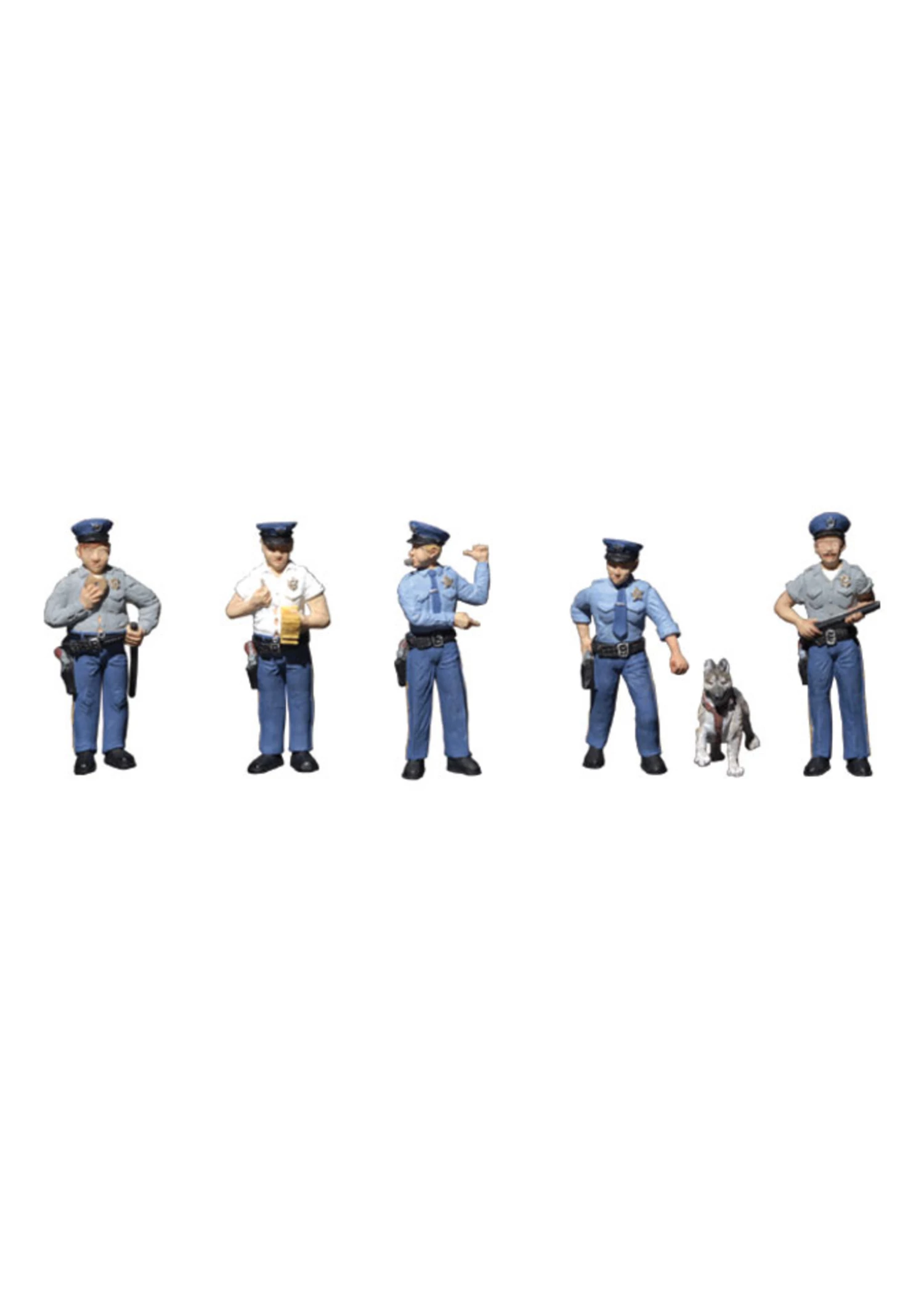 Woodland Scenics A1822 - Policemen 3 Woodland Scenics A1822 - Policemen