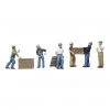 Woodland Scenics A1823 - Dock Workers 2 Woodland Scenics A1823 - Dock Workers -Model Trains Sales Shop woodland scenics a1823 dock workers