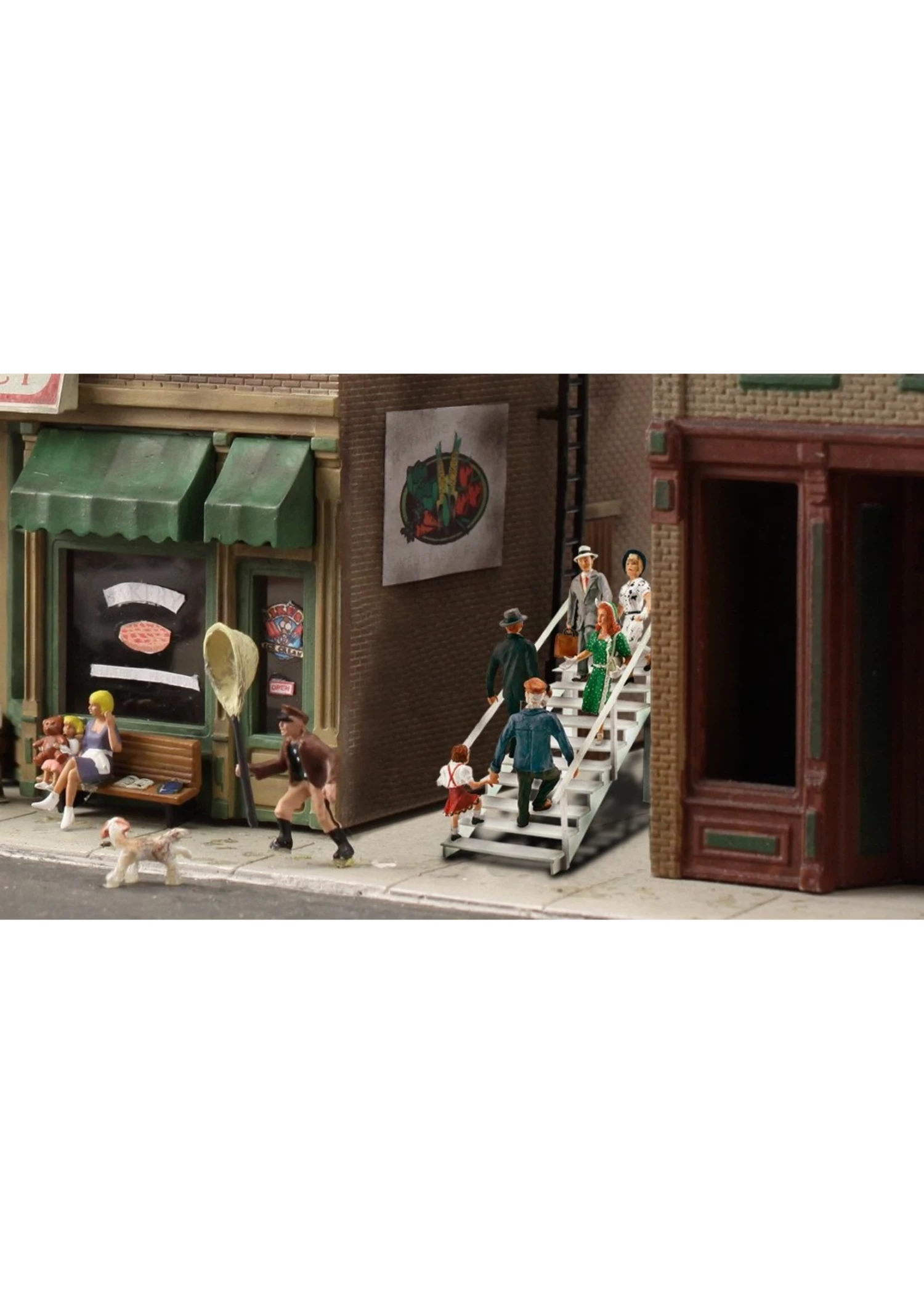 Woodland Scenics A1954 - Taking the Stairs 4 Woodland Scenics A1954 - Taking the Stairs - Image 2