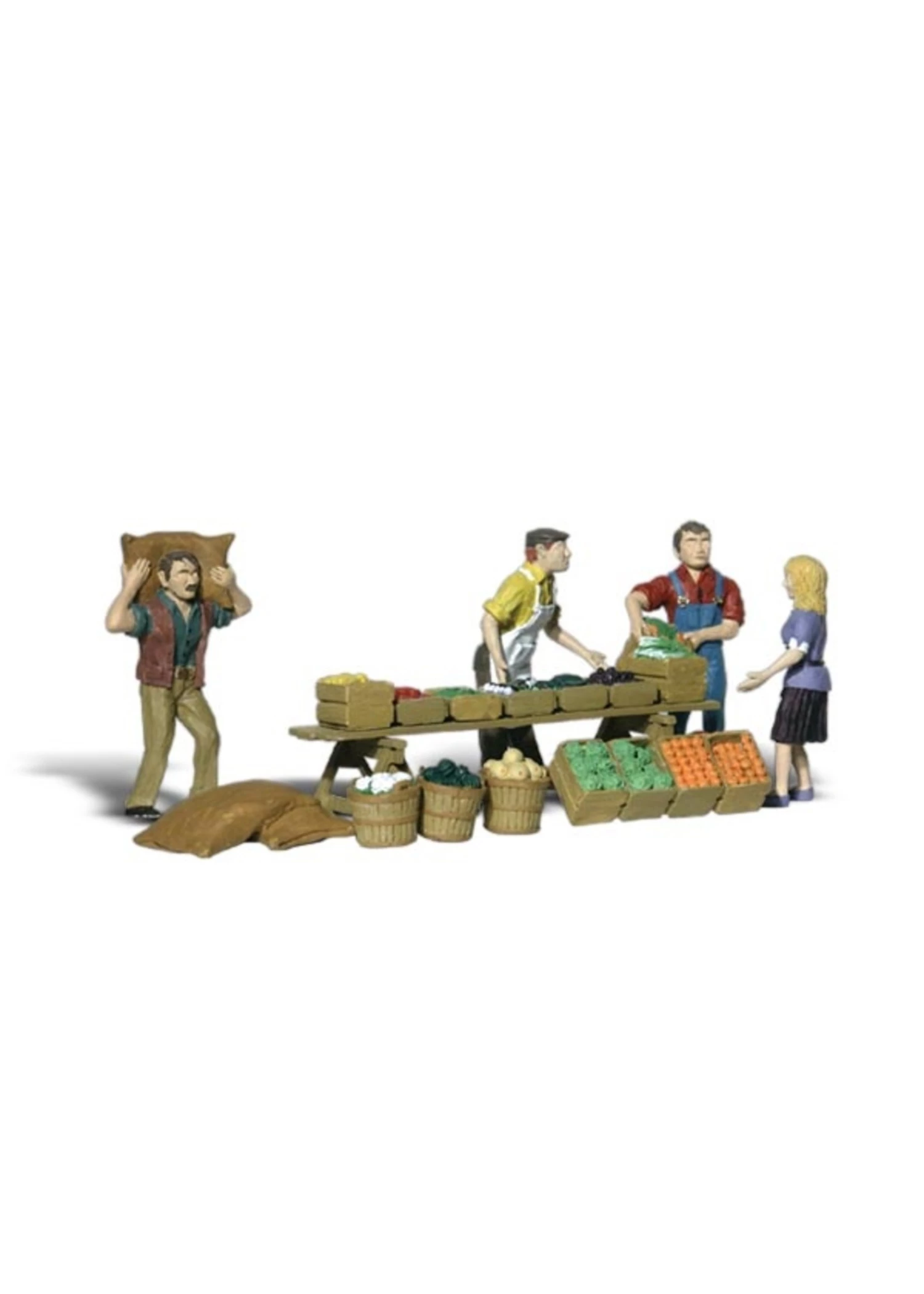 Woodland Scenics A2170 - N Scale Farmers Market 4 Woodland Scenics A2170 - N Scale Farmers Market - Image 2