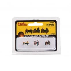 Woodland Scenics A2206 - N Scale People on Benches