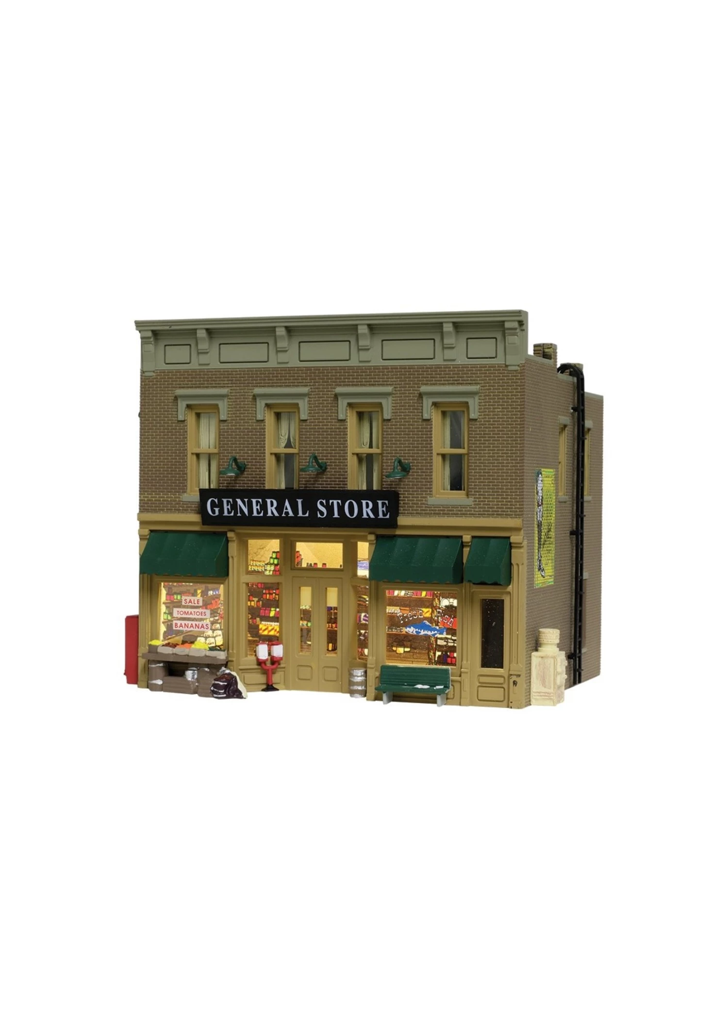 Woodland Scenics BR4925 - N Scale Lubener's General Store 4 Woodland Scenics BR4925 - N Scale Lubener's General Store - Image 2