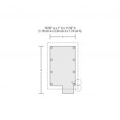 Woodland Scenics BR4948 - N Scale Wood Shack -Model Trains Sales Shop woodland scenics br4948 n scale wood shack 5