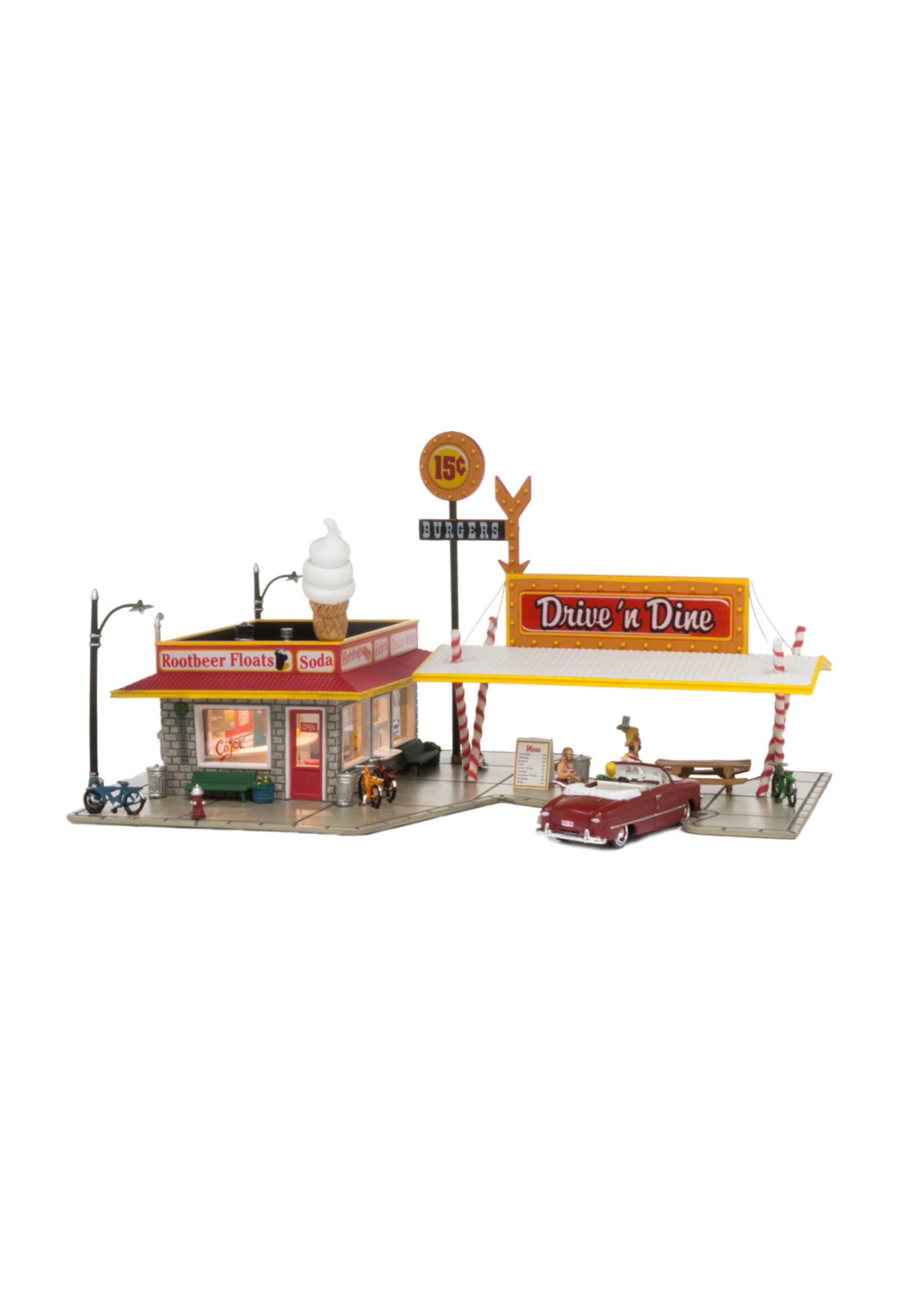 Woodland Scenics BR5029 - Drive 'n Dine 3 Woodland Scenics BR5029 - Drive 'n Dine