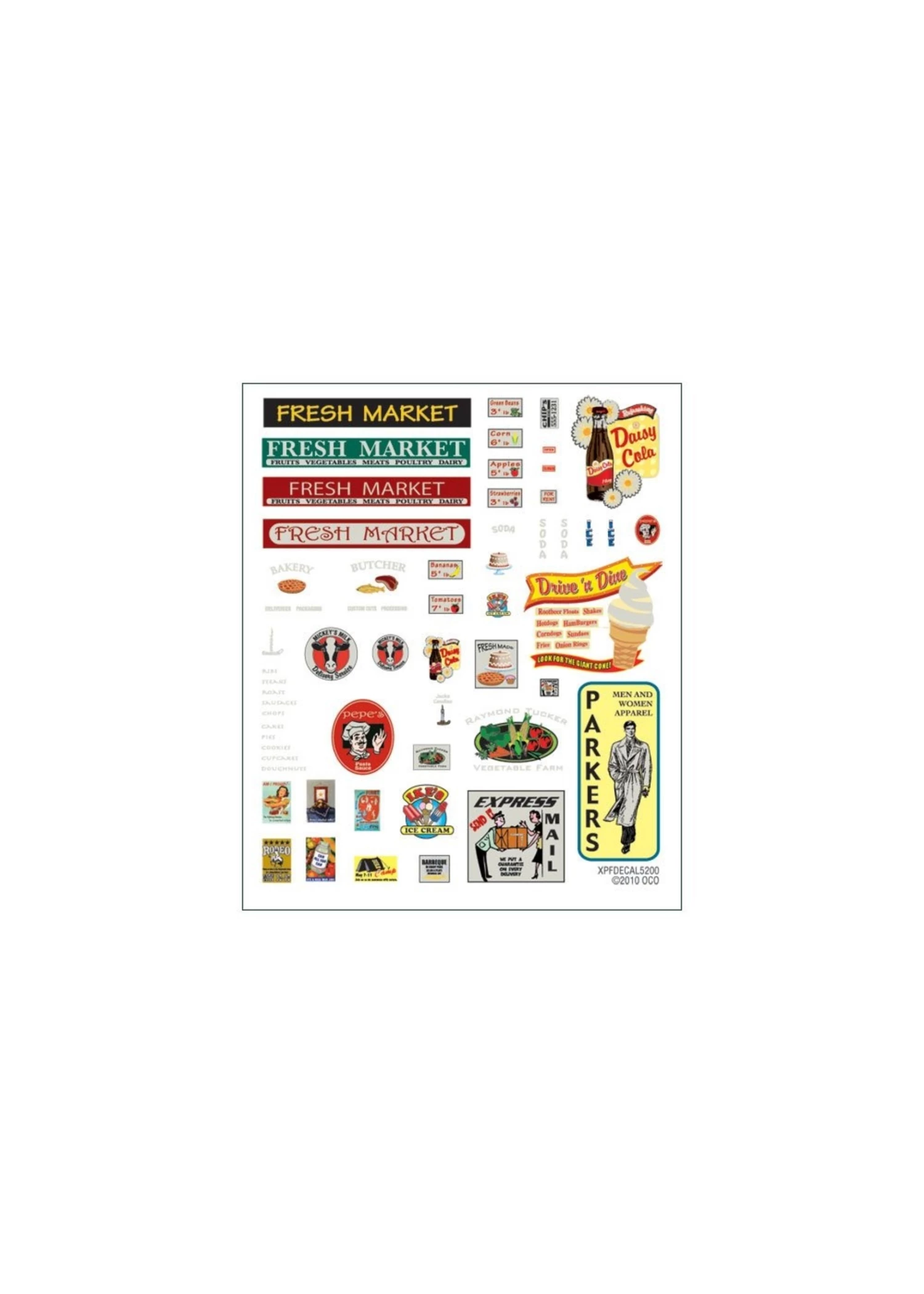 Woodland Scenics PF5200 - N Scale Fresh Market 7 Woodland Scenics PF5200 - N Scale Fresh Market - Image 5