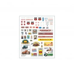 Woodland Scenics PF5203 - N Scale Sonny's Super Service -Model Trains Sales Shop woodland scenics pf5203 n scale sonnys super servi 3