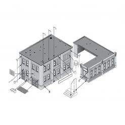 Woodland Scenics PF5204 - N Scale Sicken Tire Company 12 Woodland Scenics PF5204 - N Scale Sicken Tire Company -Model Trains Sales Shop woodland scenics pf5204 n scale sicken tire compan 3