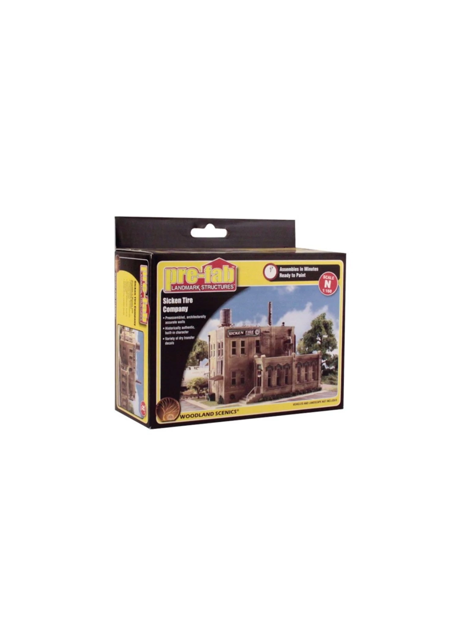 Woodland Scenics PF5204 - N Scale Sicken Tire Company 8 Woodland Scenics PF5204 - N Scale Sicken Tire Company - Image 6