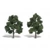 Woodland Scenics TR1513 - Ready Made Trees, Medium Green 5-6" (2) -Model Trains Sales Shop woodland scenics tr1513 ready made trees medium gr