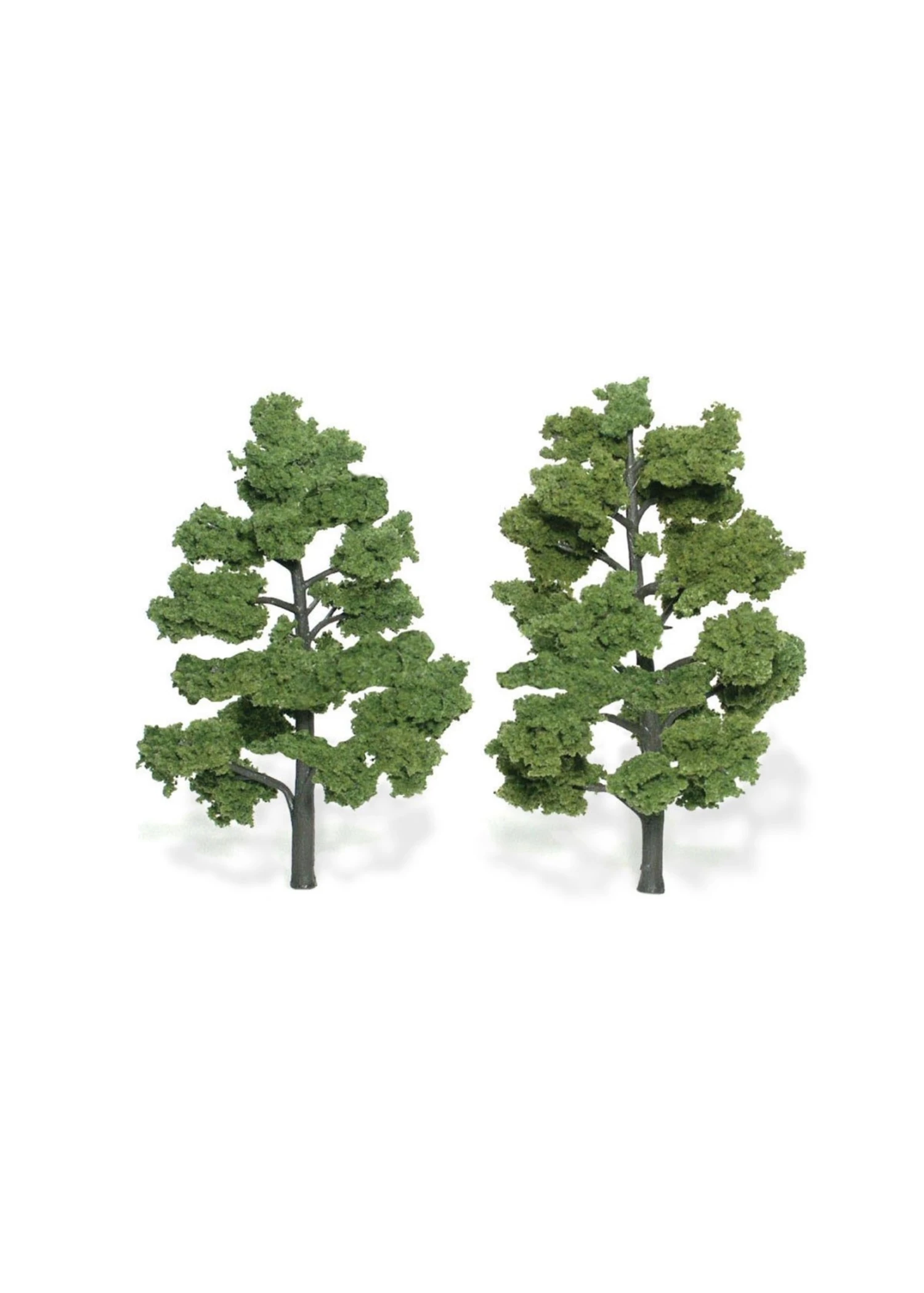 Woodland Scenics TR1515 - Ready Made Trees, Light Green 6-7" (2) 3 Woodland Scenics TR1515 - Ready Made Trees, Light Green 6-7" (2)