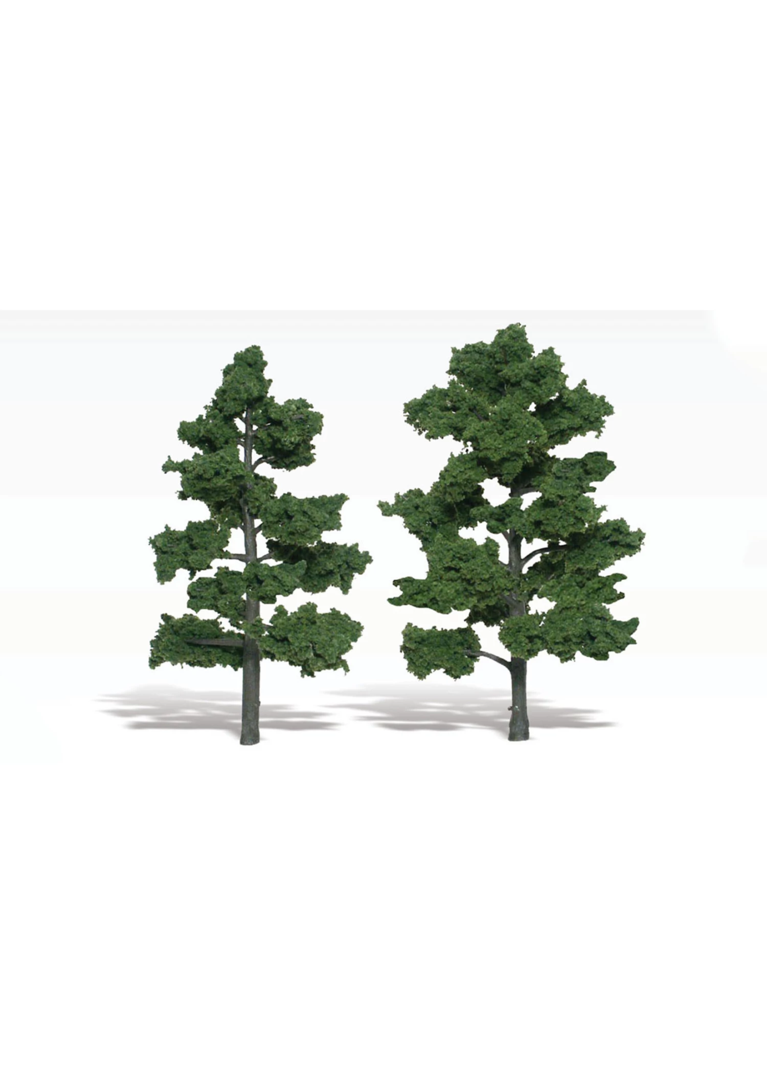 Woodland Scenics TR1516 - Ready Made Trees, Medium Green 6-7" (2) 3 Woodland Scenics TR1516 - Ready Made Trees, Medium Green 6-7" (2)