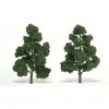Woodland Scenics TR1518 - Ready Made Trees, Medium Green 7-8" (2) -Model Trains Sales Shop woodland scenics tr1518 ready made trees medium gr